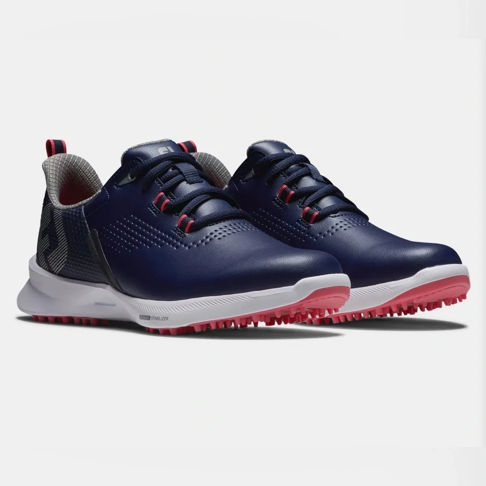 FootJoy Women’s Fuel Golf Shoes-Navy/Hot Pink- Size 7 NIB⛳️ - Picture 9 of 11